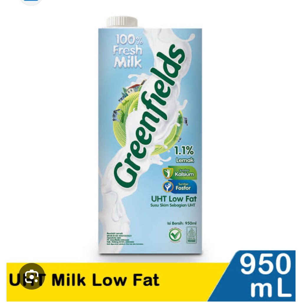 

GreenFields UHT 950ML Low Fat Milk