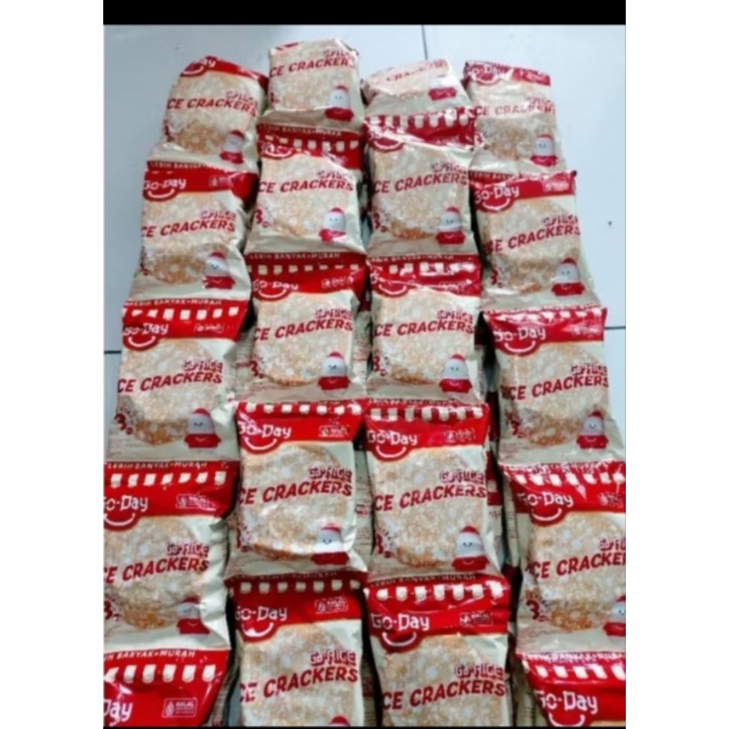 

promo terbatas 1 dus (240pcs) go rice, kreckes beras