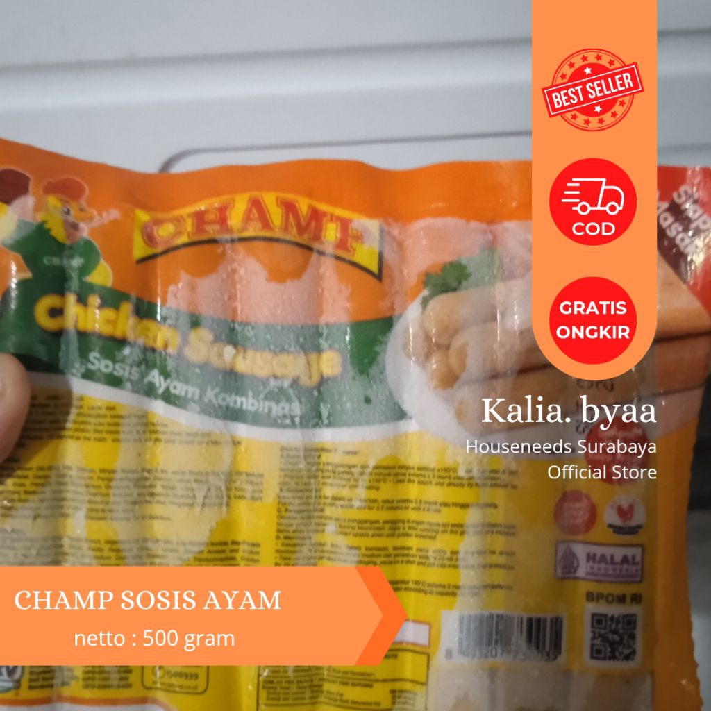 

Champ Sosis Ayam/Frozen Food