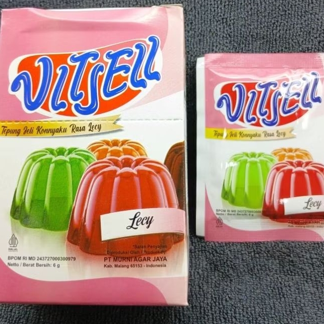 

PUDDING VITJELL LECY 6gr ISI 12 SACHET