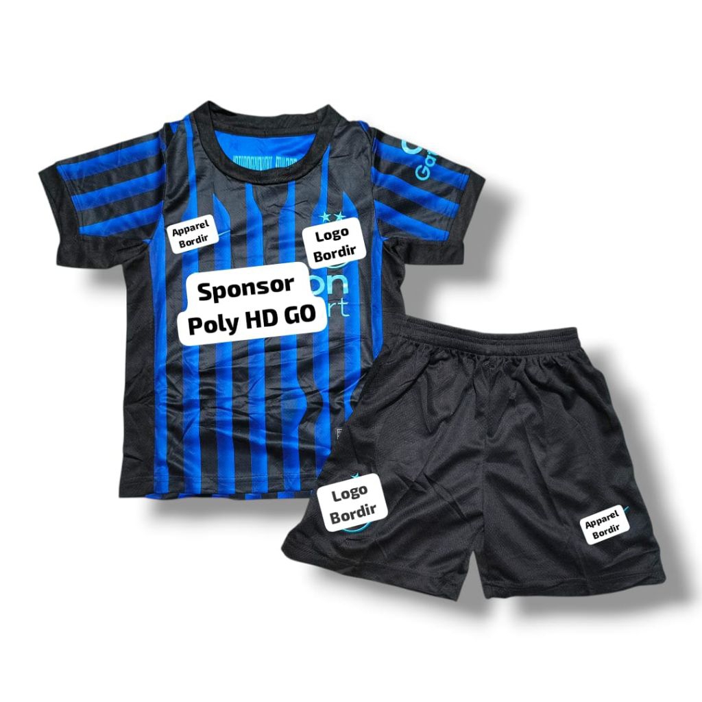 Jersey baju bola anak kids INT3R HOME 25/26