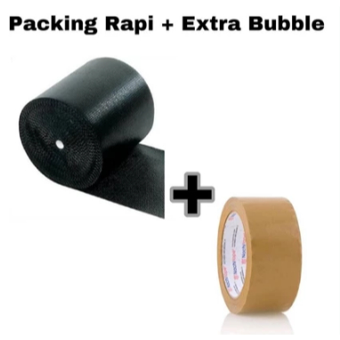 

Packing Rapi + Extra Bubble - Packing Aman (Silakan order lebih banyak lebih tebal)