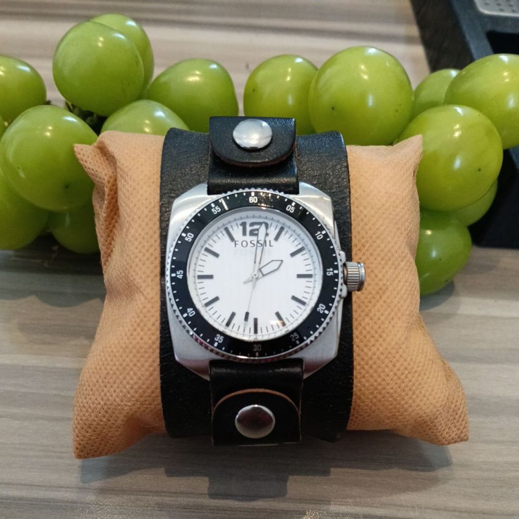 KOLPRI JAM TANGAN FS GABAN SQUARE TWO TONE BLACK