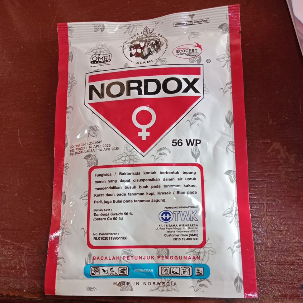 FUNGISIDA NORDOX 56wp 100gram