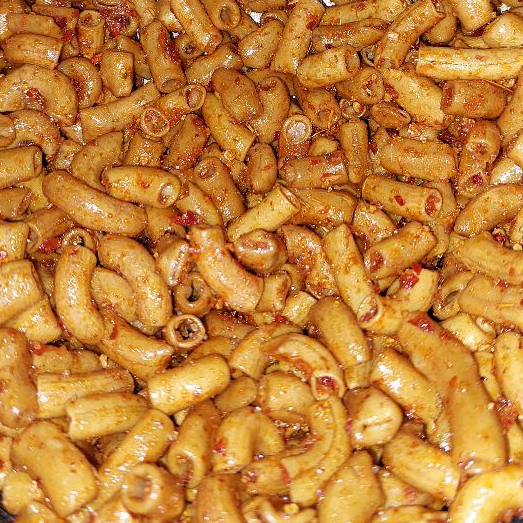 

1Kg Krupuk Makaroni Bantet Pedas Gurih Renyah Kriuk Seblak Kering 1KG Cemilan Pedas