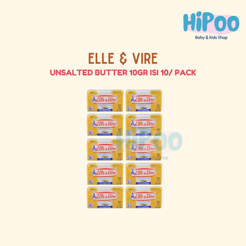 

Elle & Vire Unsalted Butter Isi 10gr isi 10 - Unsalted Butter Mpasi