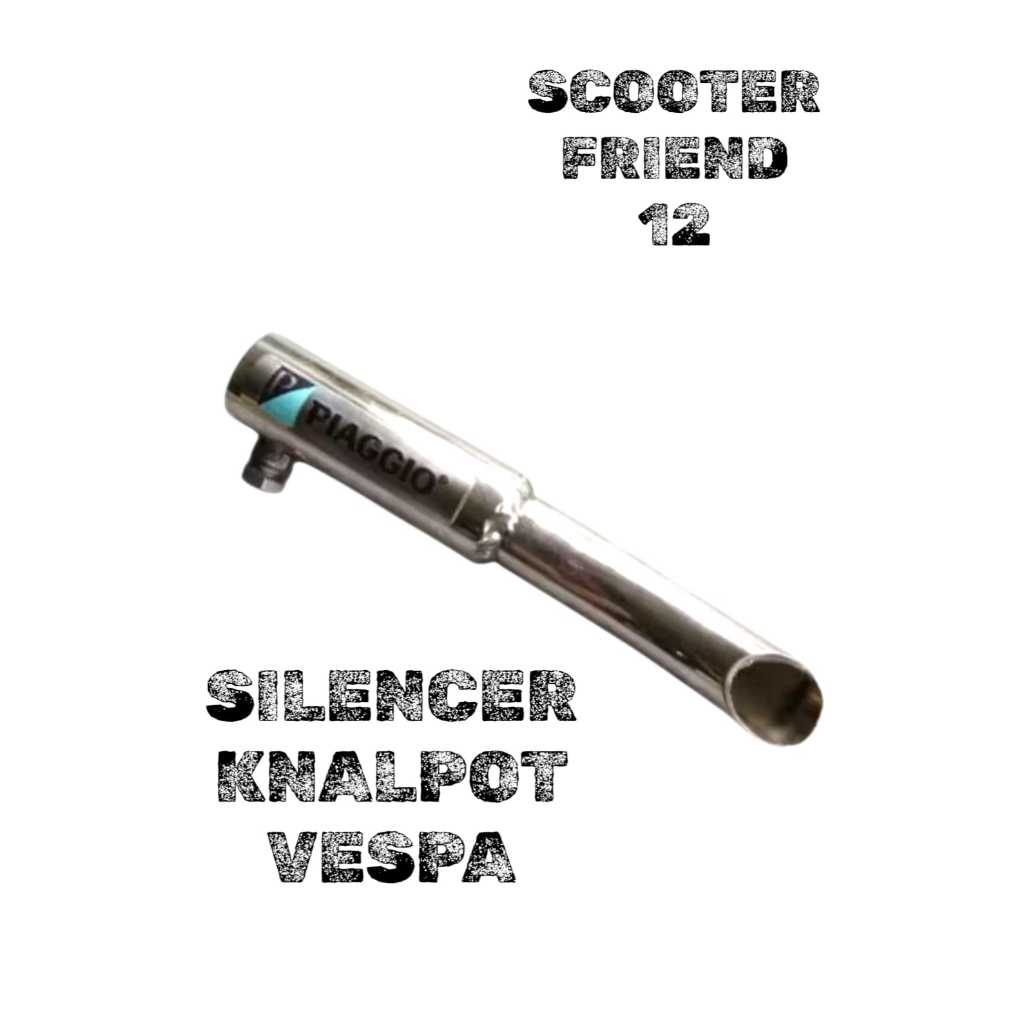 Silencer Knalpot Vespa Super Sprint Vbb Pipa Stainless