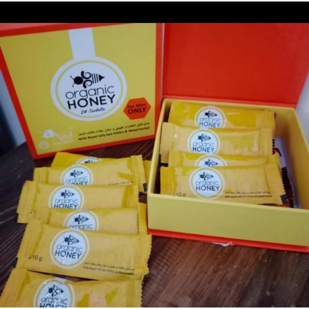 

Organic Royal Honey Vip Ori :1 Box 24 Sachets EXP2028