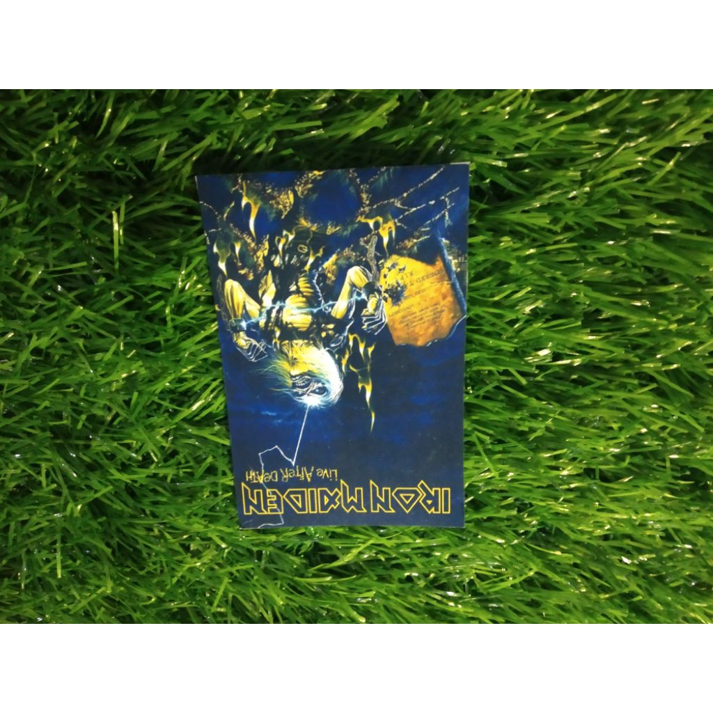 

stiker vinyl iron maiden