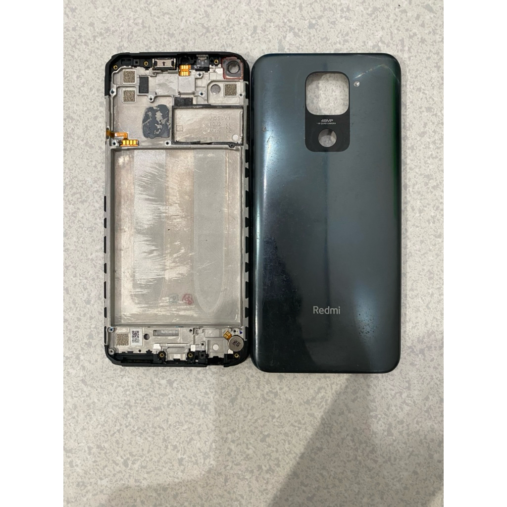 frame+backdoor redmi note 9 copotan