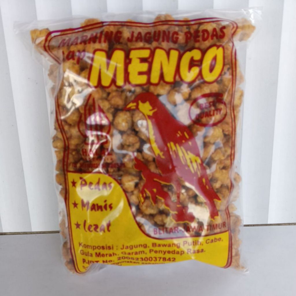 

Marning Jagung Pedas Cap Menco 200gr