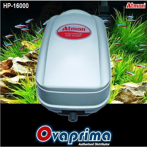 Atman HP16000 Pompa Udara Aquarium/Kolam/Limbah Air Pump Blower HP-16000