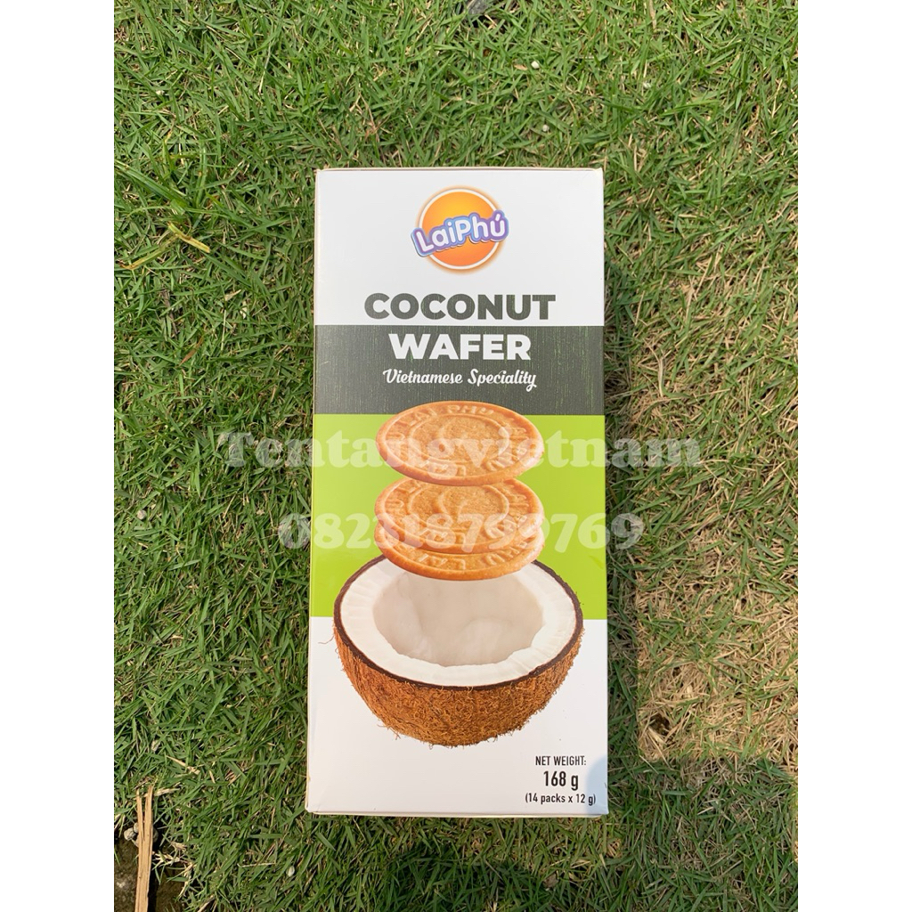 

CEMILAN VIETNAM-LAIPHU COCONUT WAFER isi 14pcs