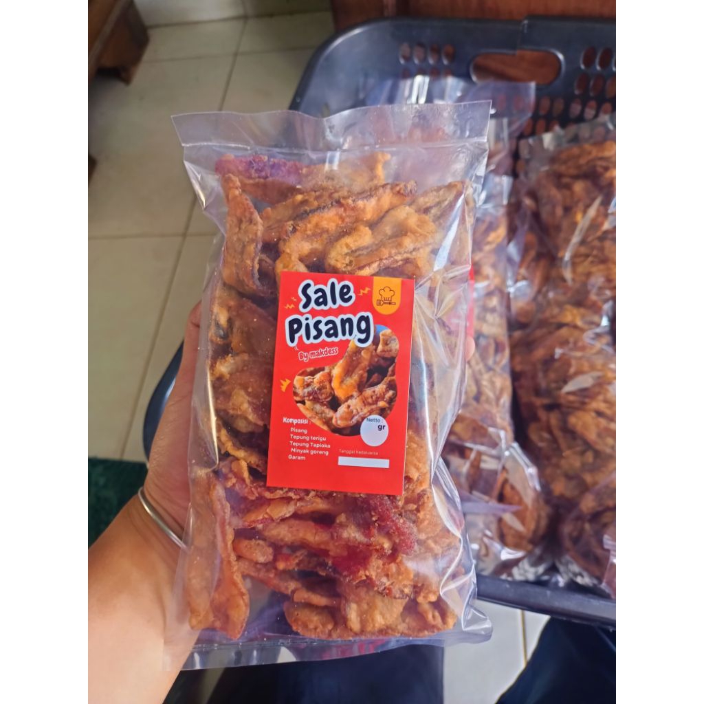 

SALE PISANG MADU KERING KRIUK 250GR KERIPIK PISANG