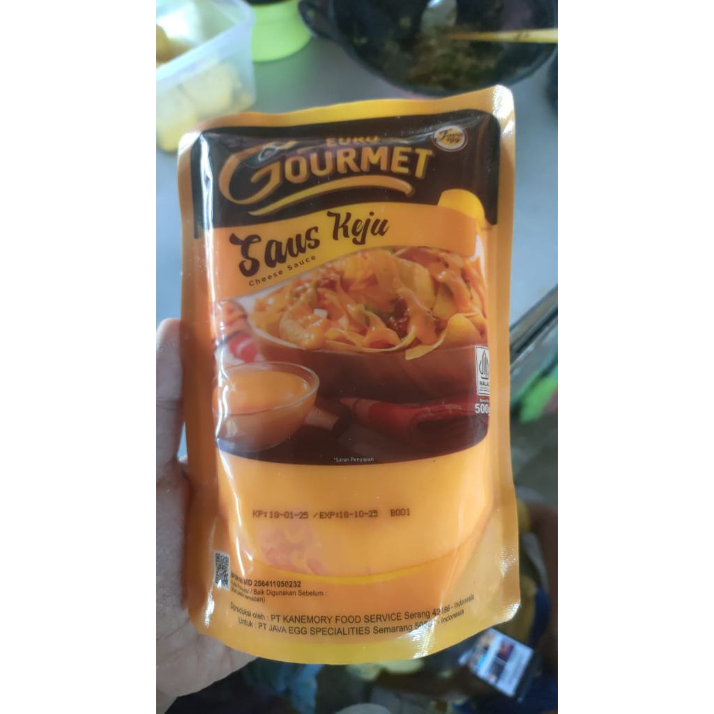 

Saus keju Euro Gourmet 500gr