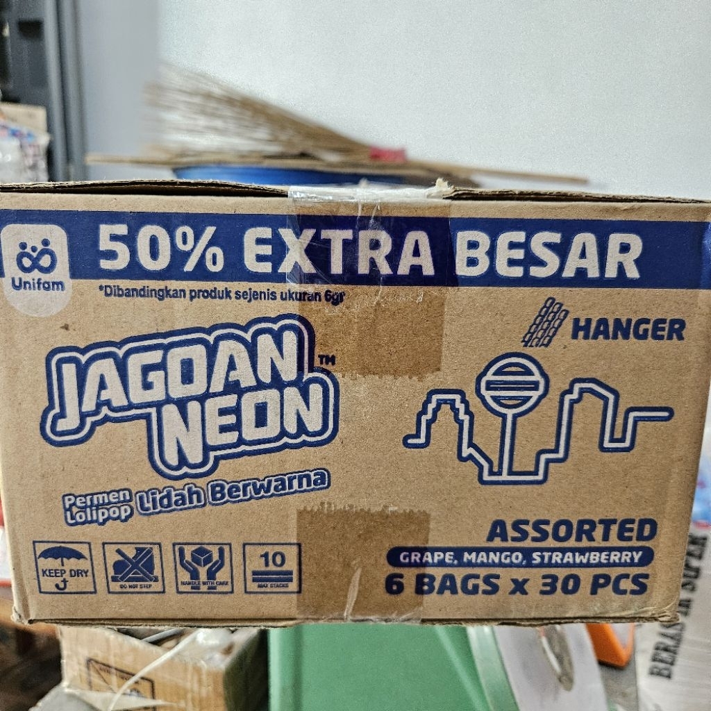 

1 Dus Permen Jagoan Neon Tangkai