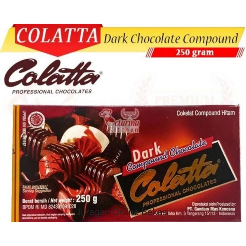 

COKLAT COLLATA DARK COMPOUND [250gr]