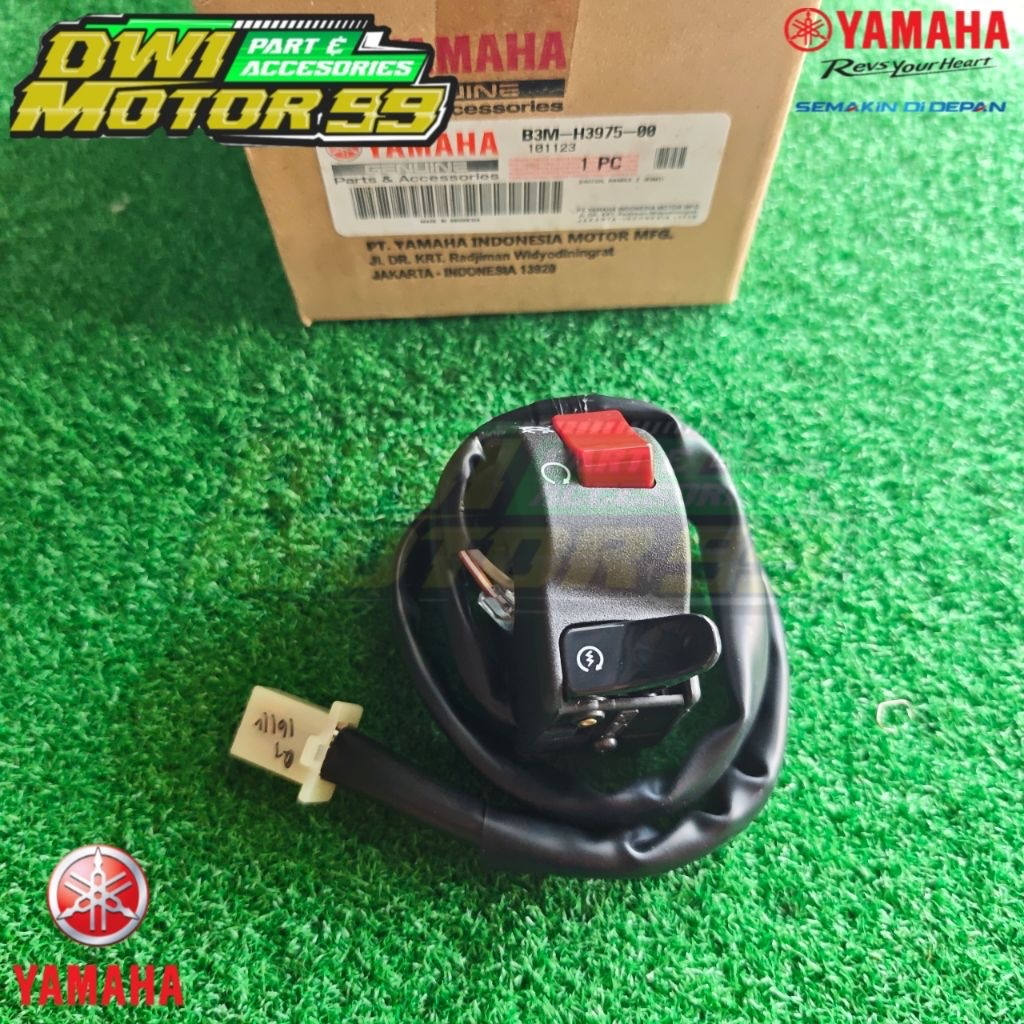 SAKLAR KANAN WR 155 WR155 ORIGINAL B3M-H3975-00 UNIVERSAL BISA KE SEMUA MOTOR  ORIGINAL UNO MINDA IN