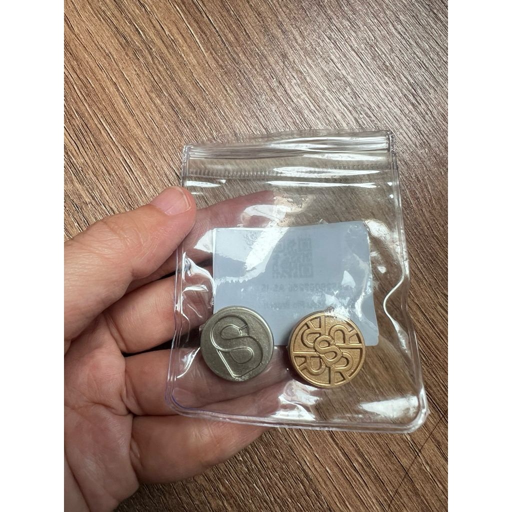 NEW BROS DAGU PIN BROOCH MIX BS WHS BUTTONSCARVES