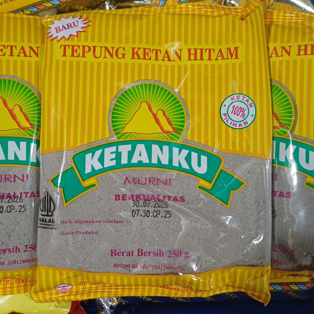 

Tepung Ketan Hitam KETANKU 250gr