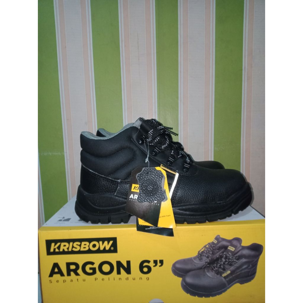 Sepatu Safety Krisbow ARGON 6 - Safety Shoes Krisbow ARGON Original