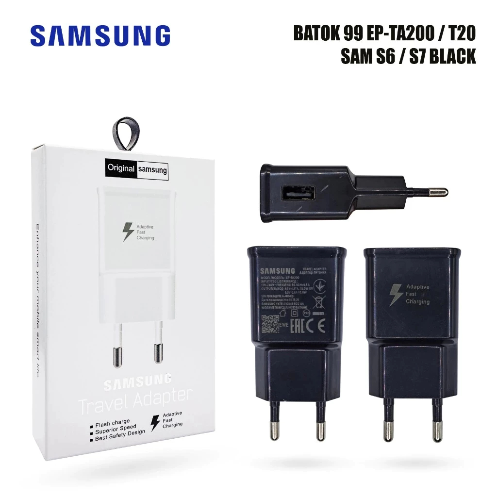 Batok Charger SAMSUNG S7 Packing Dus Adaptor Charger SAMSUNG S7 Kepala Casan SAMSUNG S7 Packing Dus