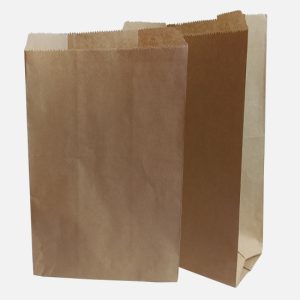 Paper Bag Sos Jumbo Coklat | Putih [25pcs]