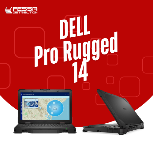 Dell Pro Rugged 14 RB14250 | Core Ultra 7 165U | RAM 64GB | SSD 1TB |  Windows 11 Pro | Laptop Rugge