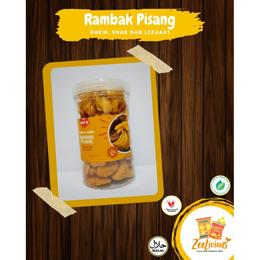 

[Oleh-oleh khas Malang-Batu] Keripik Buah Pisang Kemasan Toples || Banana Chips Jar 650ml - 1000ml | Toples Aesthetic Viral | Keripik Buah Kering | Keripik Buah Asli | Keripik Buah Malang | Keripik Buah dan Sayur | Keripik Buah Enak dan Lezat!!!