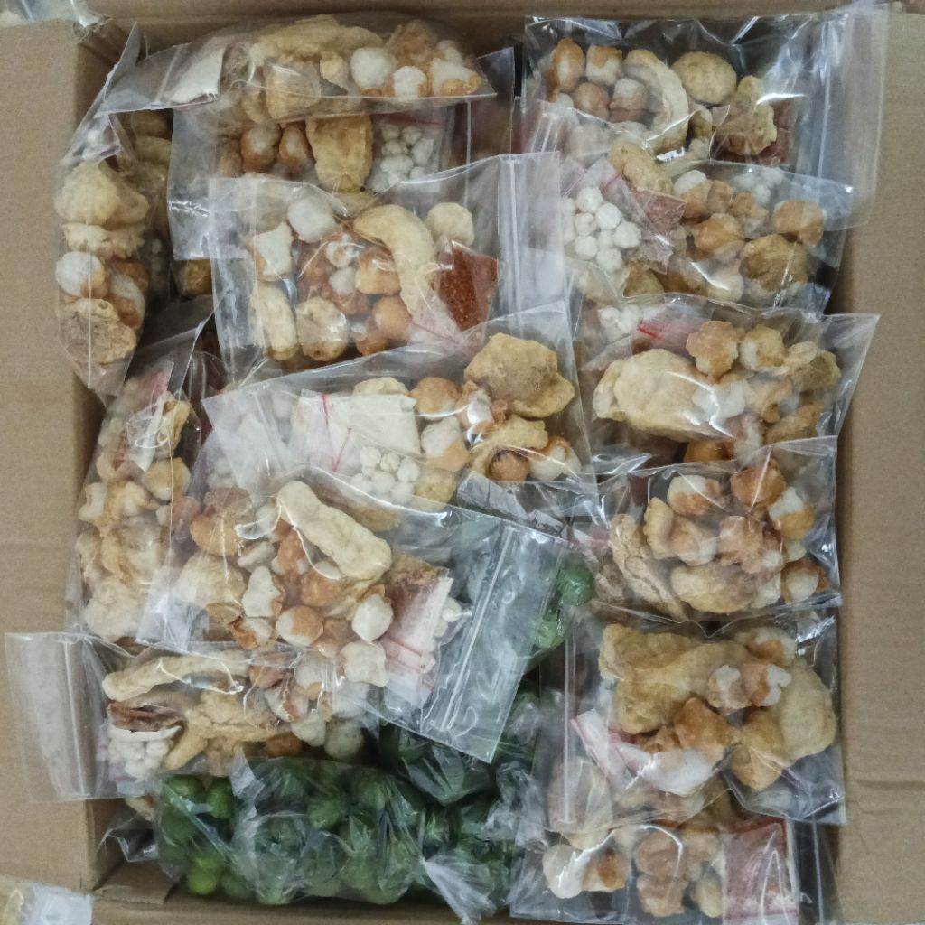 

40pcs paket campur (20pcs cuanki instan &20pcs baso aci mini)