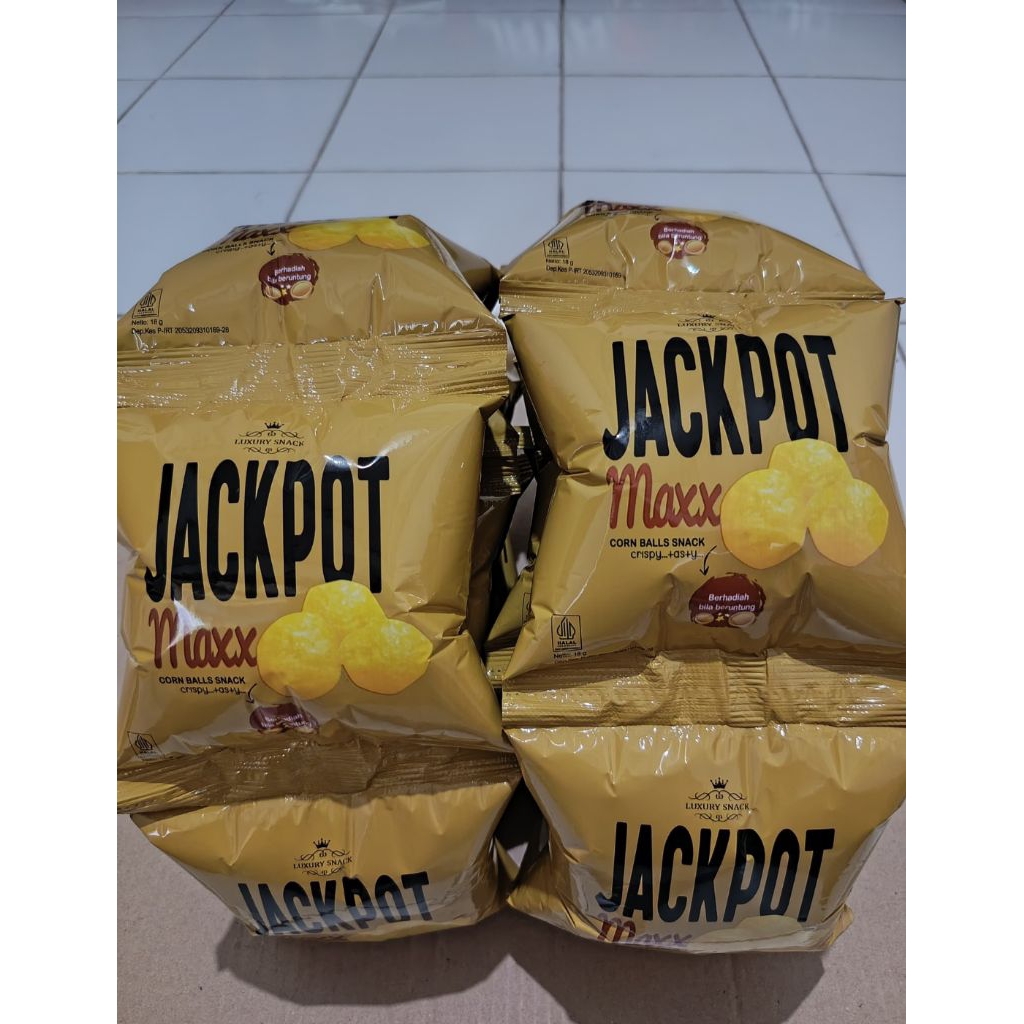 

Chiki Jackpot Berhadiah uang viral 10pcs