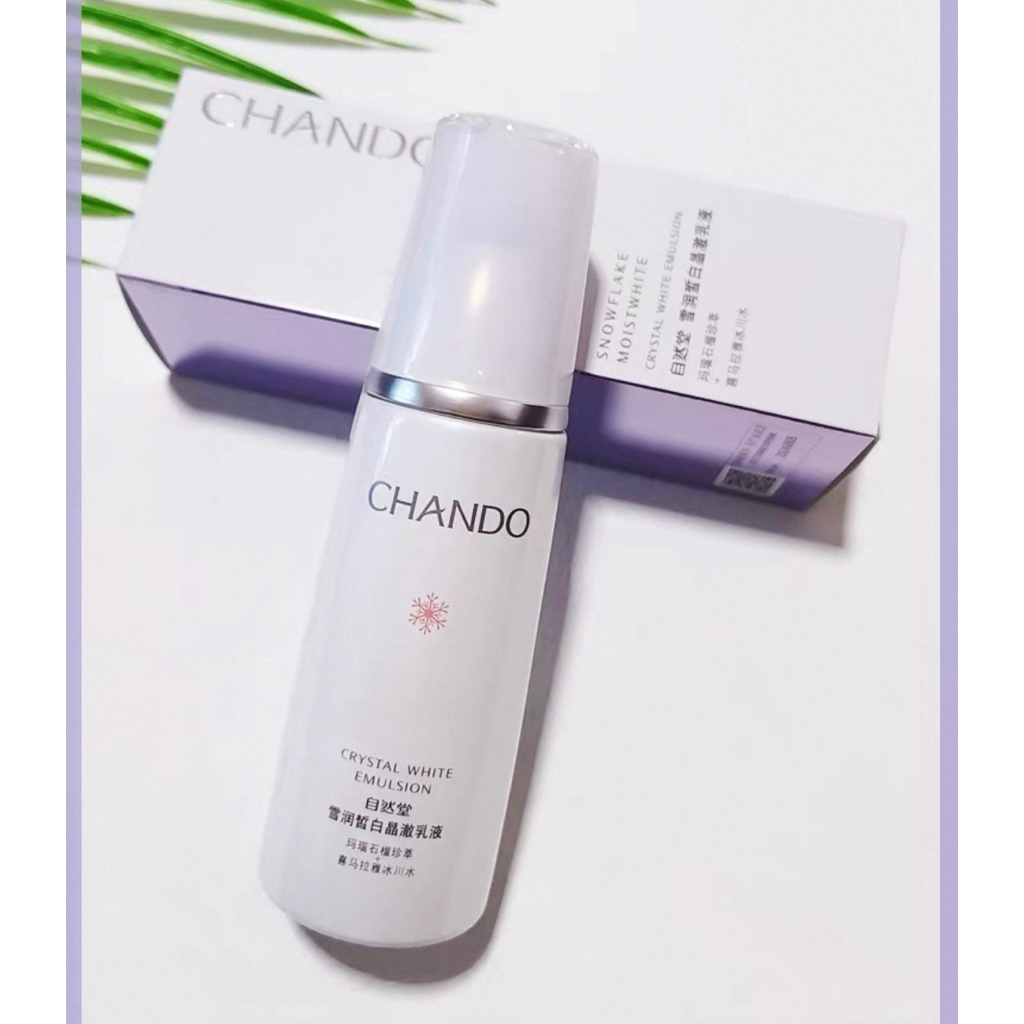 Chando Emulsion Snowflake Crystal White Pelembab