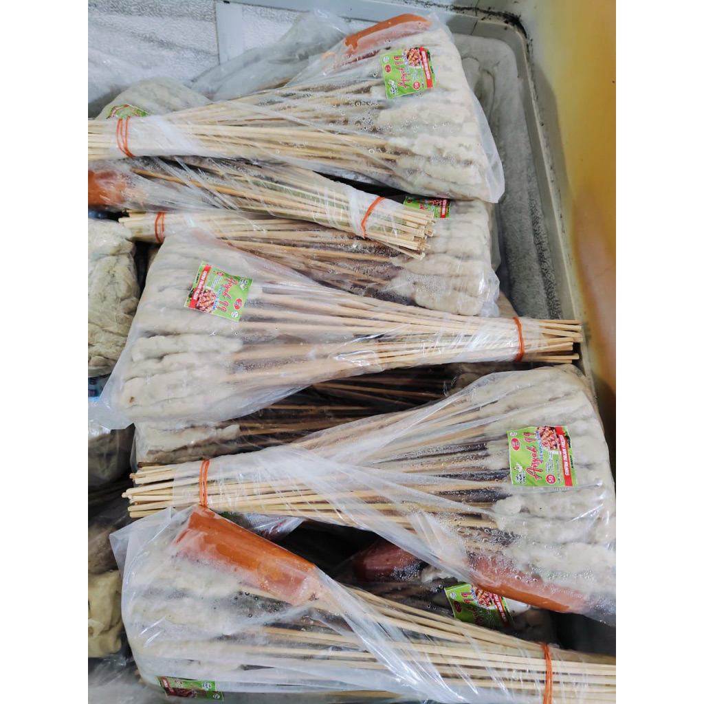 

Sempol Ayam isi 50 Tusuk Free Saos