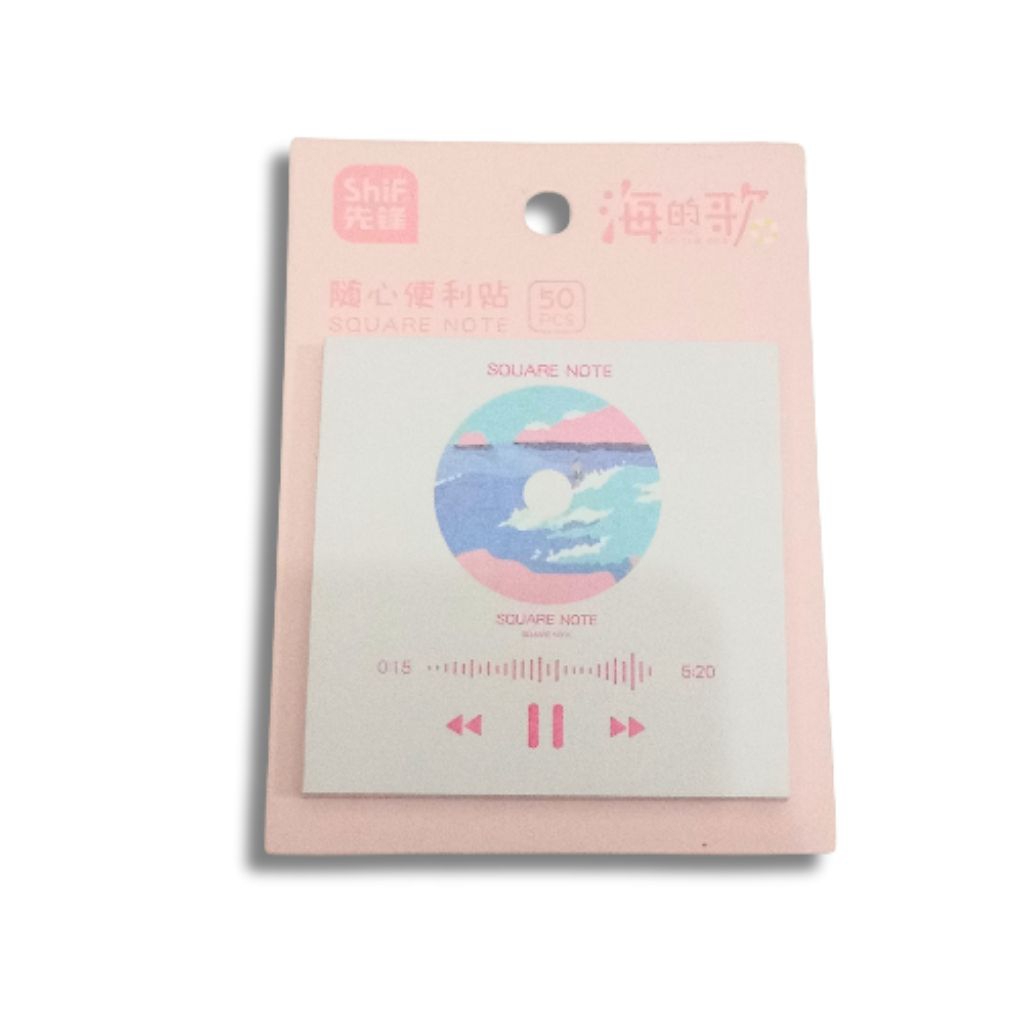 

[YOBANA] SHIF STICKY NOTES AESTHETIC MEMO STICK AESTHETIC 50 SHEETS