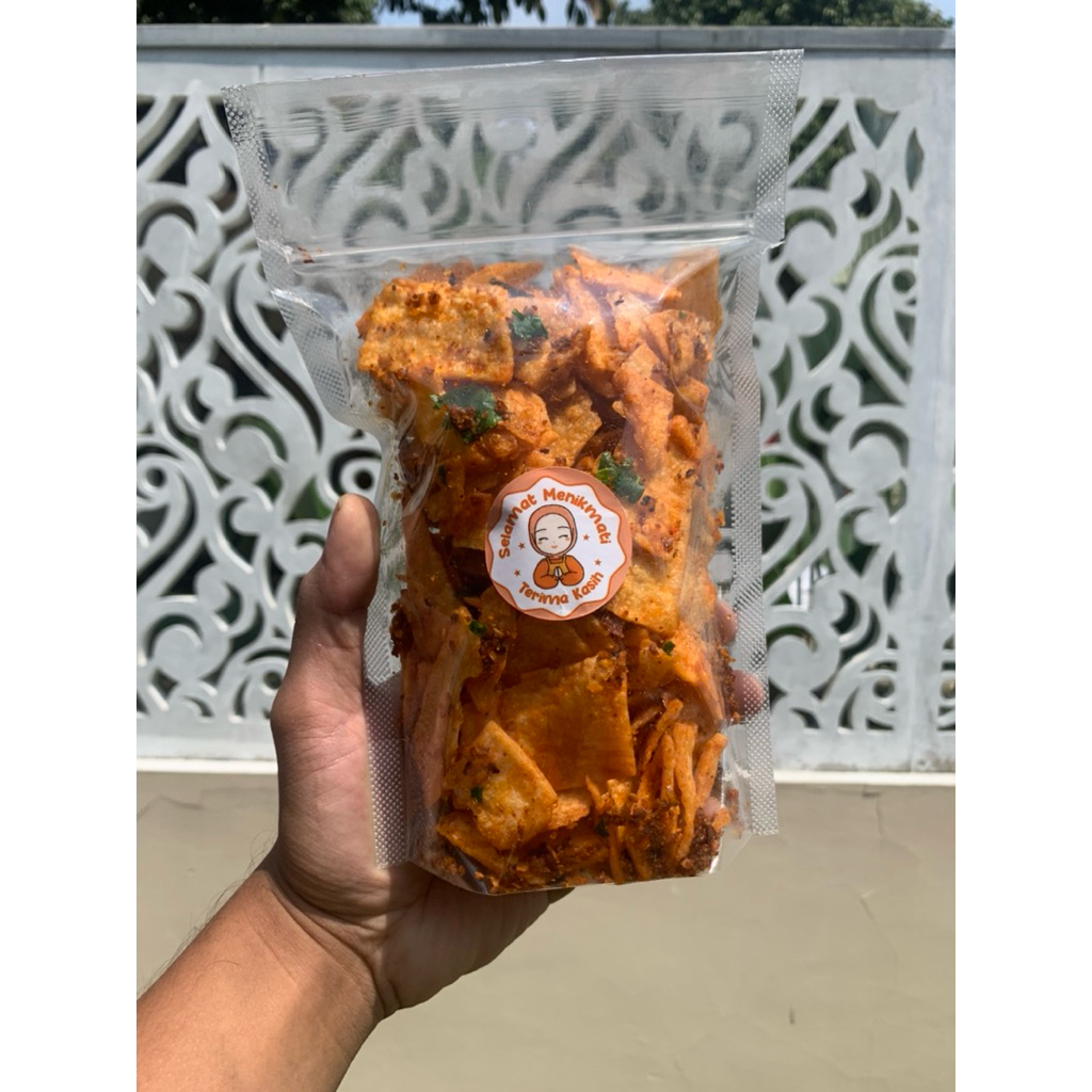 

Termurah Manggleng Keripik Singkong Pedas Balado Daun Jeruk 250gr Viral