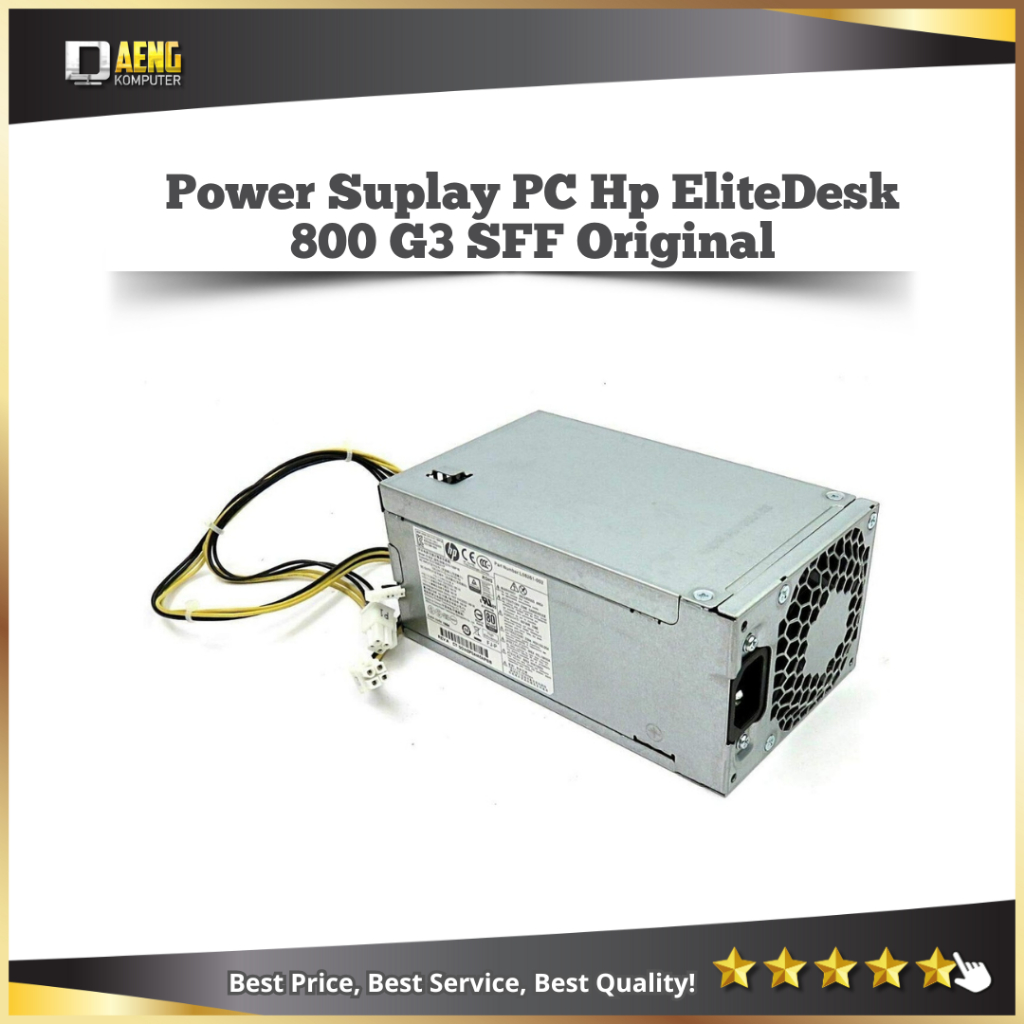 PSU Power Supply PC Built Up HP EliteDesk 800 G3 SFF Original – PSU Slim Desktop