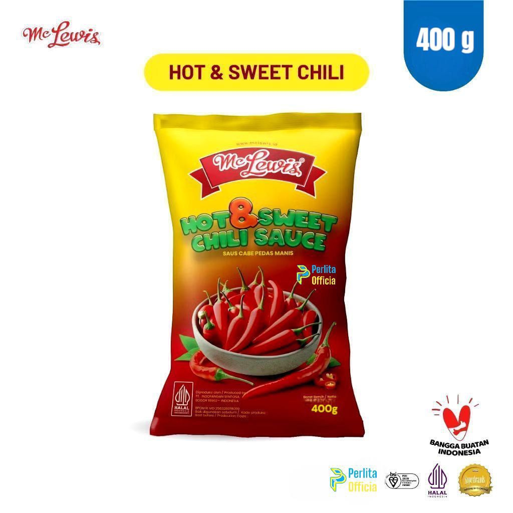 

MC Lewis Saus Manis Pedas 400g
