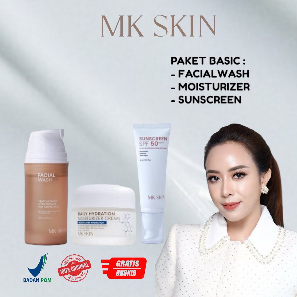 PAKET BASIC MK SKIN BY MAHARANI KEMALA