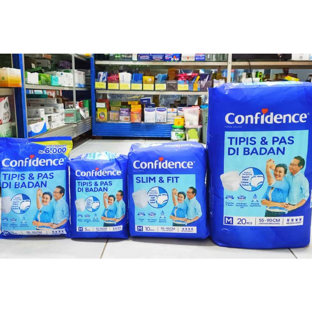CONFIDENCE & , - POPOK CELANA UNTUK DEWASA / LANSIA