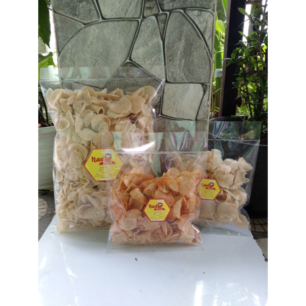 

moring sinar (cimol kering)