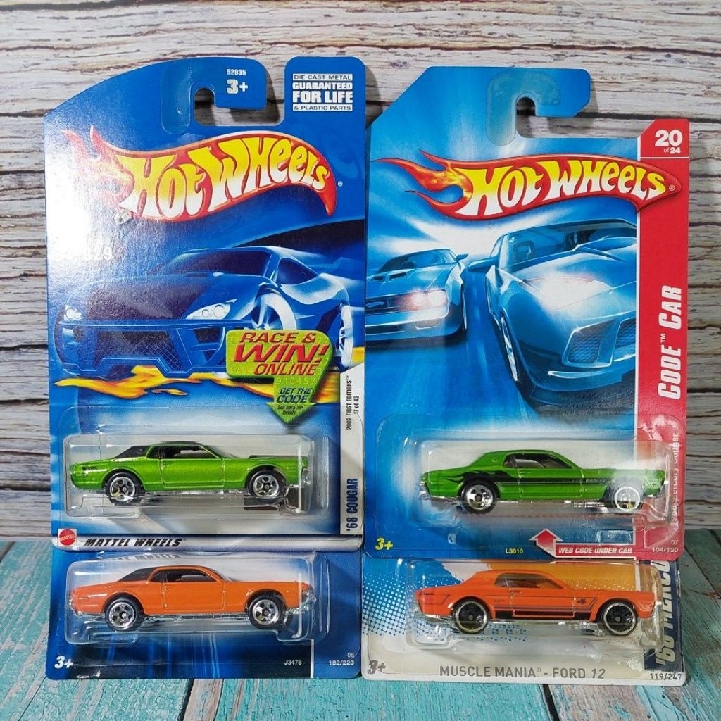 Hot Wheels 68 Mercury Cougar