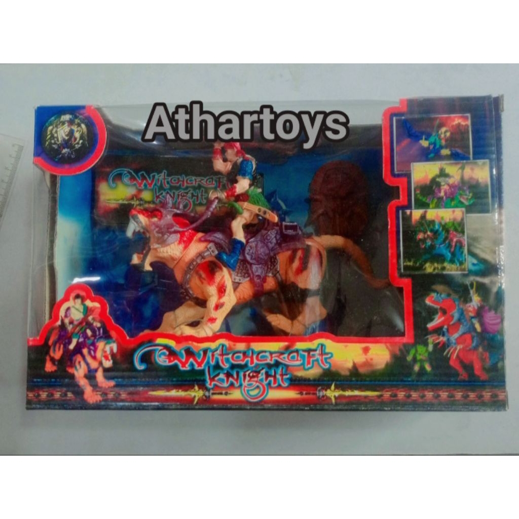 action figur vintage witch craft knight retro