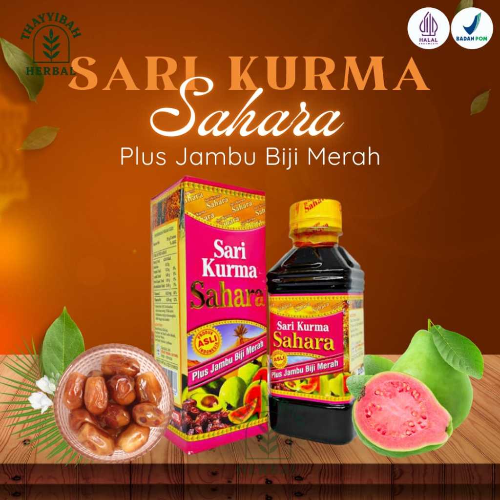 

Sari Kurma Sahara Plus Jambu Biji Merah 330g