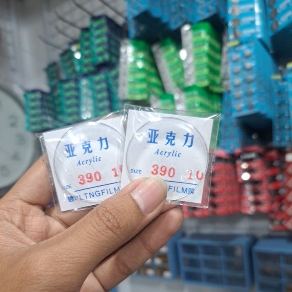 kaca jam tangan mika bulat kaca seiko kaca mido