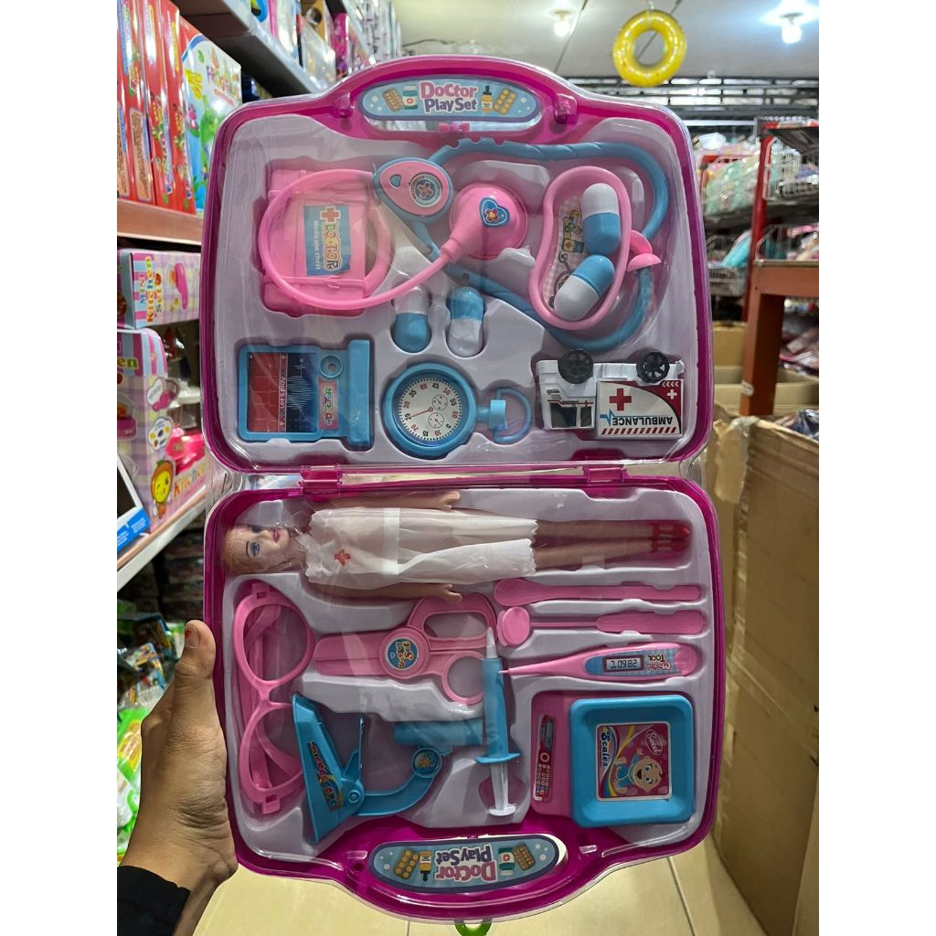 Mainan Set Koper Big Dokter Edukasi Anak Perempuan Murah / FH 227