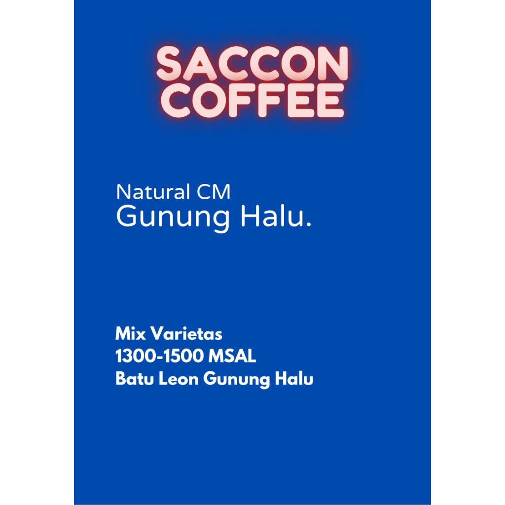 

Kopi Arabika Natural CM Batu Leon Gunung Halu 200 gr (biji/bubuk)