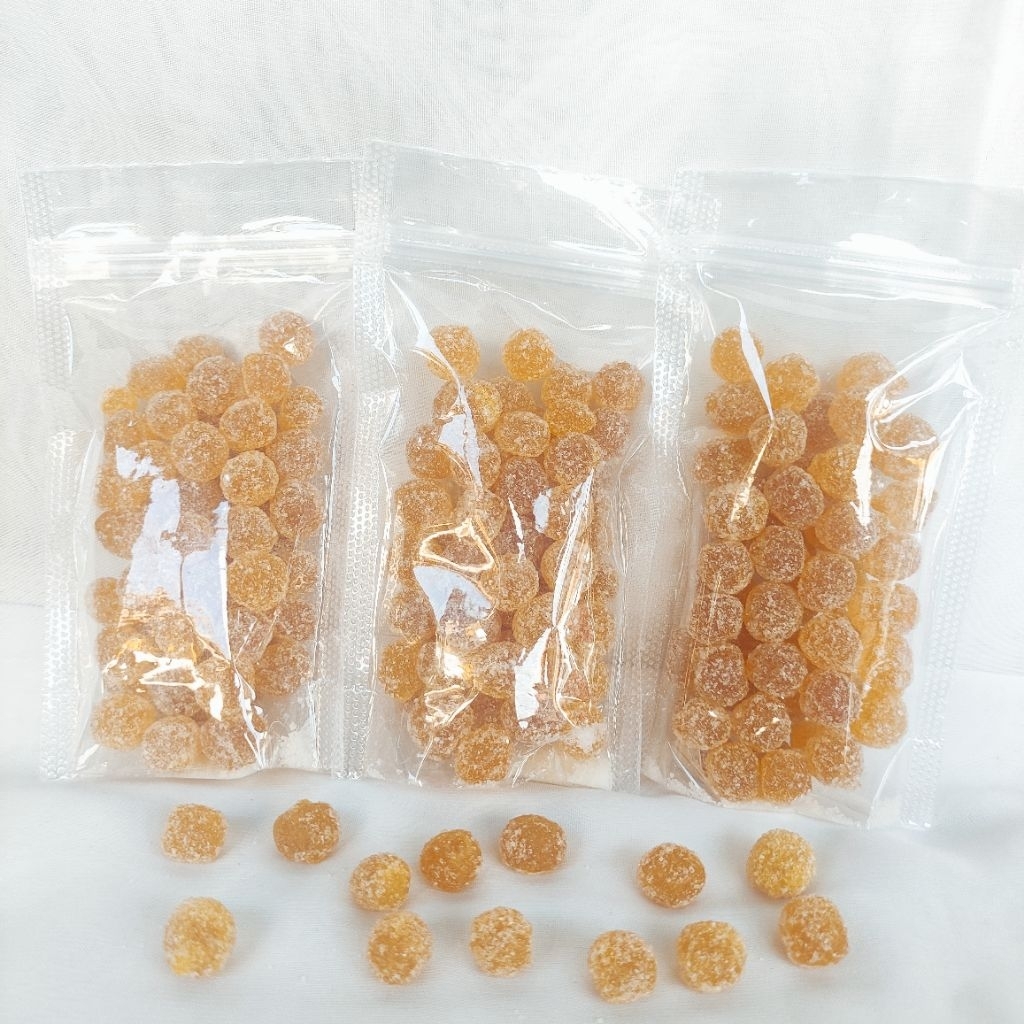 

Permen Gula rasa Jahe Kemasan 100gr (Pouch) / Permen Herbal Jahe Original