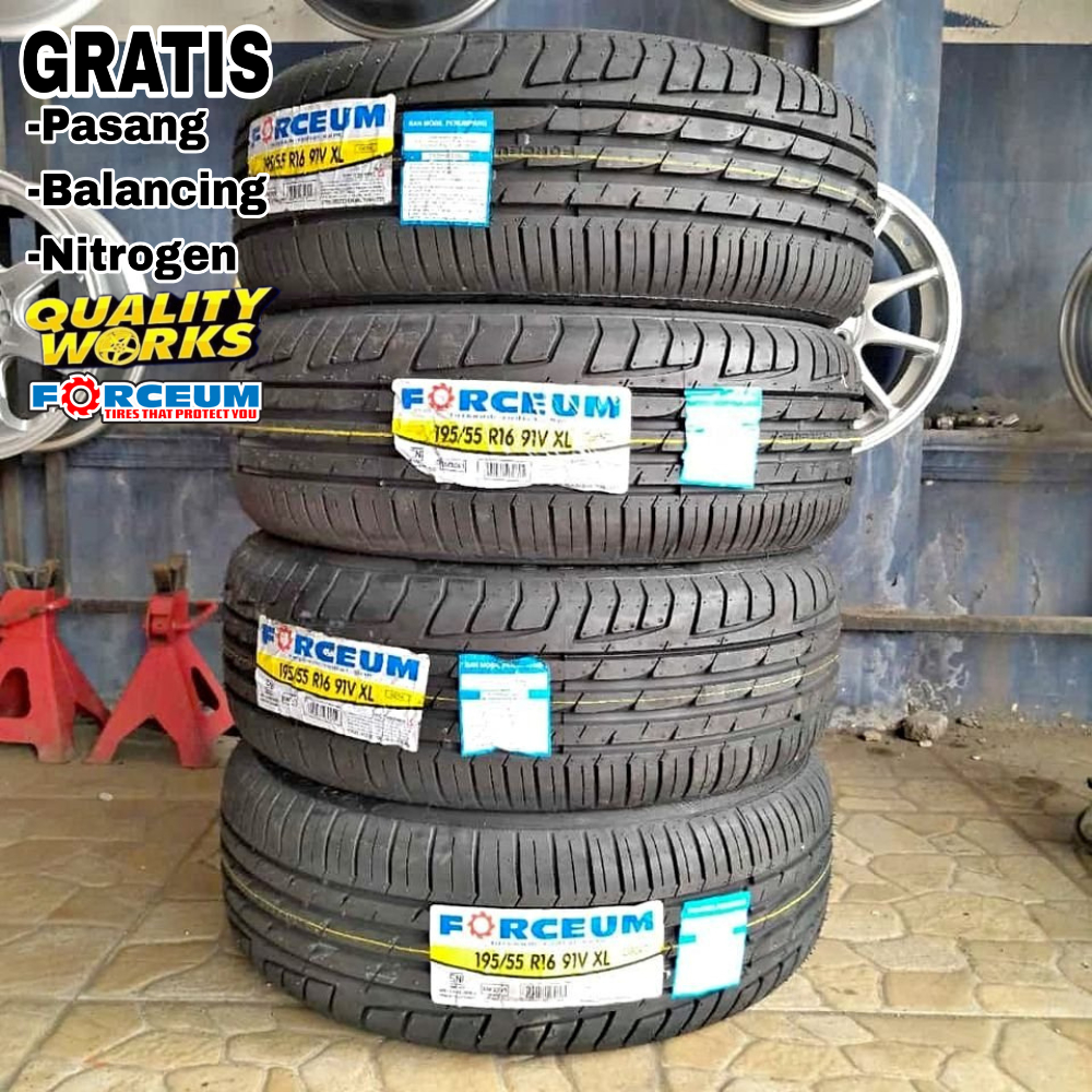 BAN MOBIL BALENO LIVINA 195 55 R16 FORCEUM OCTA - BAN RING 16 UKURAN 195/55 R16