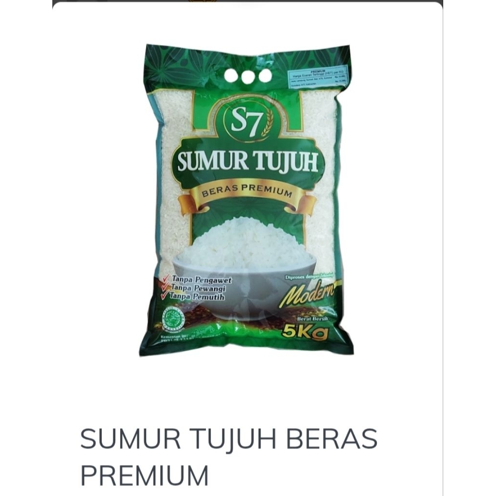 

S7 sumur tujuh beras premium