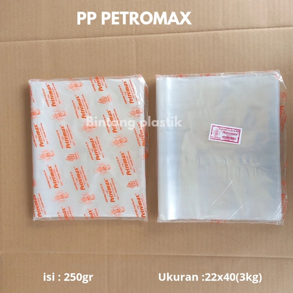 PLASTIK PP PETROMAX 22X40 (3KG)